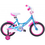 Detský bicykel 14" Fuzlu LECCE modro ružový Detský bicykel 14" Fuzlu LECCE modro ružový
